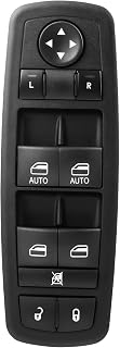 Power Window Switch Driver Side Compatible with 2010-2011 Chrysler Town and Country, Dodge Grand Caravan - Direct Replacement OE 04602535AH 04602535AI (Left Front Window Control Switch)