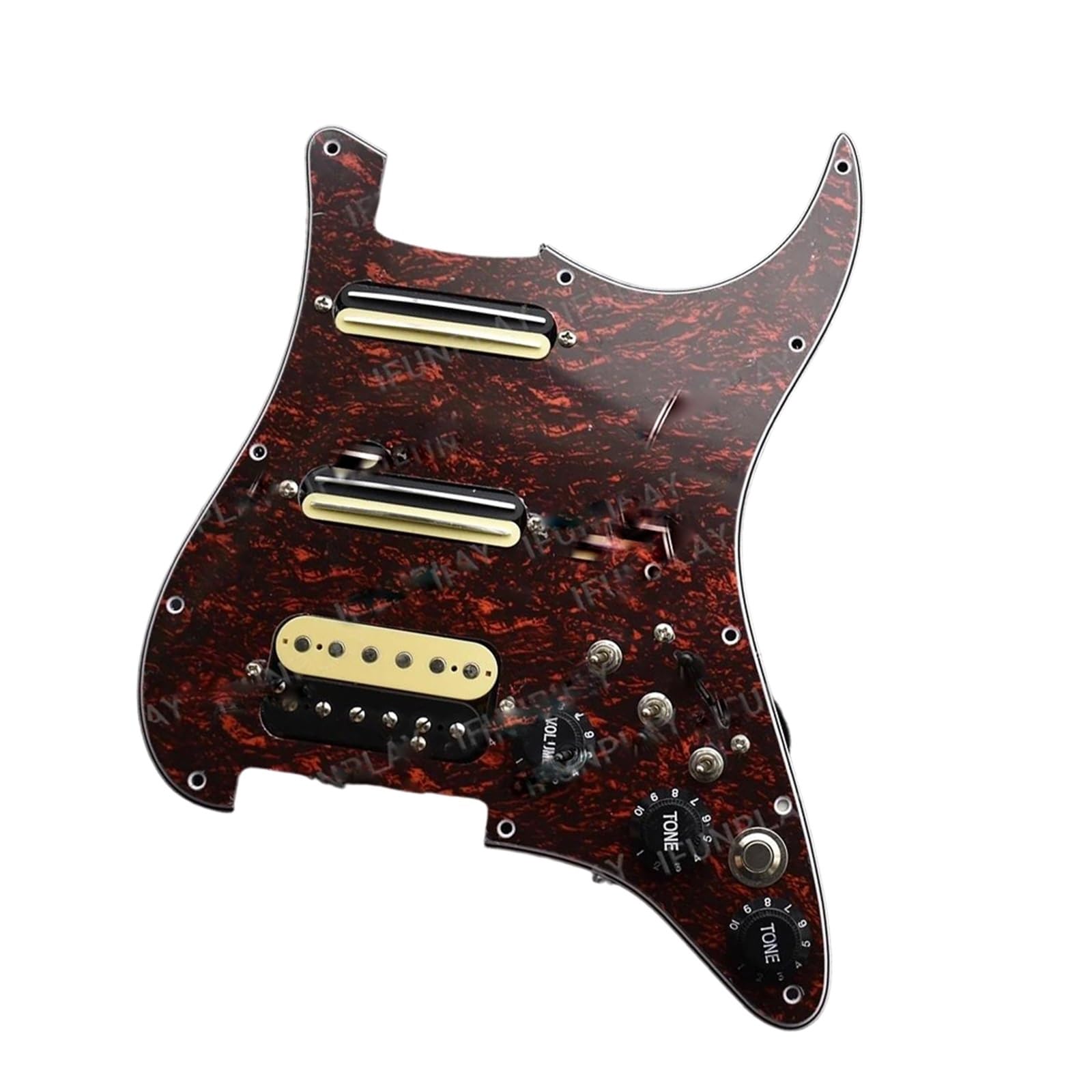 Conjunto De Pastilla Guitarra Preinstalada Conjunto GolpeadorPrecableado Guitarra Eléctrica