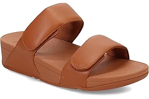 FitFlop Lulu Slide Sandals for Women: Strappy Summer Sandals with Ergonomic Support
