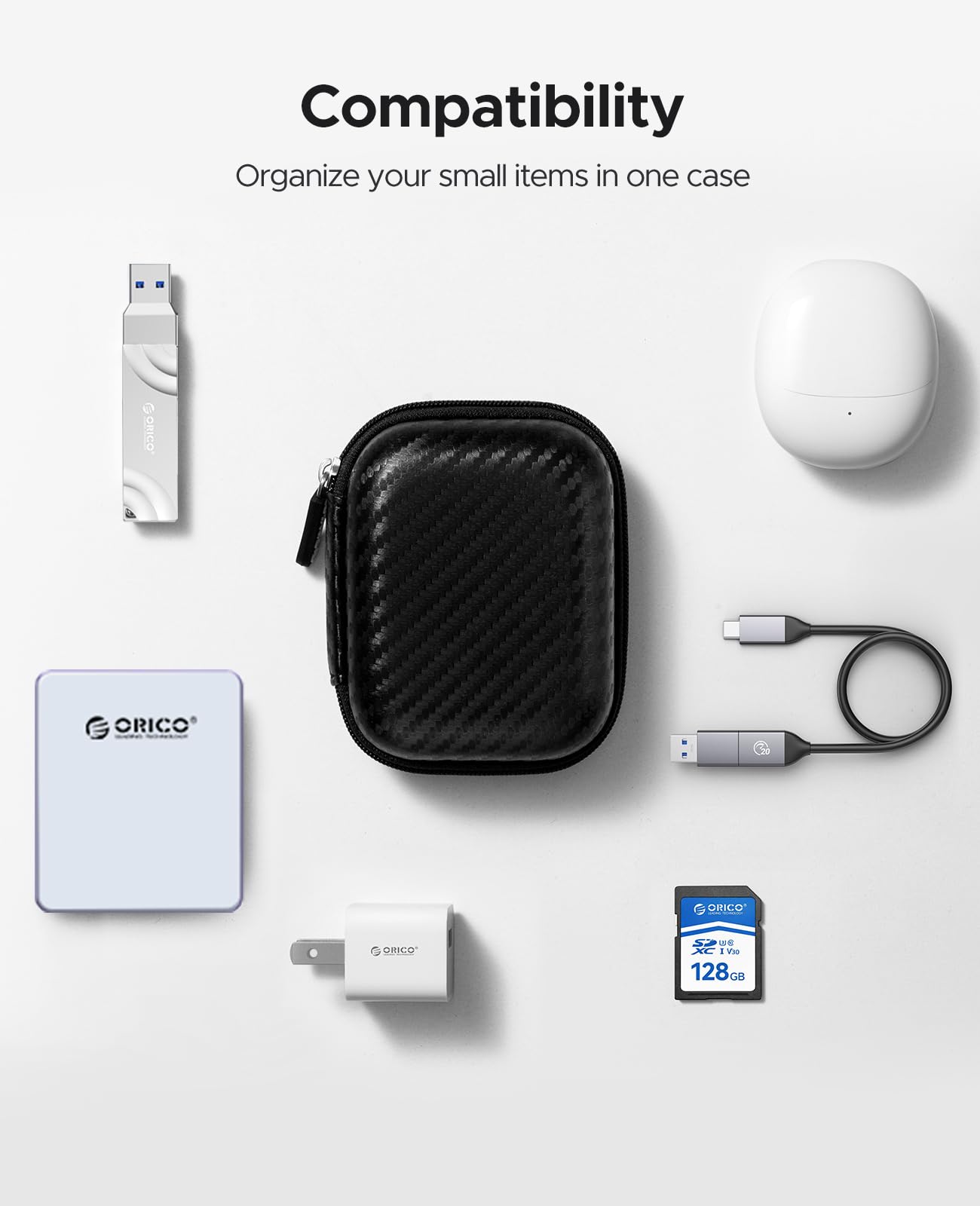 Amazon.com: ORICO Portable Protection Case for External SSD Hard