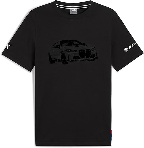 Miniatura 13 de PUMA Hombres BMW MMS Essentials Motorsport Tee Casual Tops Casual - Negro