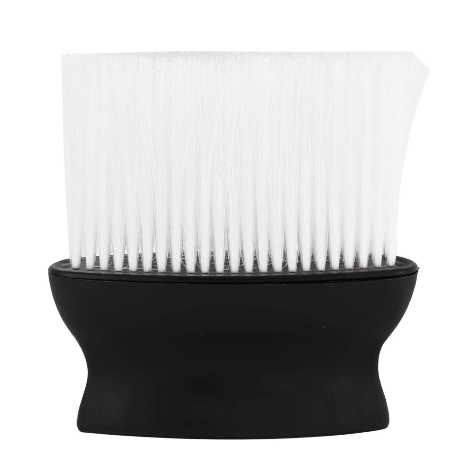Plumero de Cuello, 1 Pieza Pro Plumero de Cuello Ancho Cepillo Limpio Barberos Corte de Cabello Peluquería Estilista Salón de peluquería y salón Cepillo, Uso Profesional y doméstico