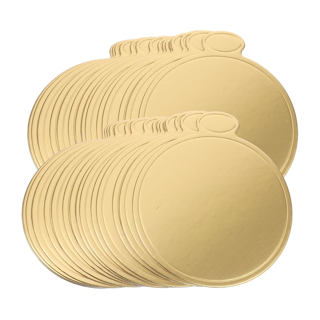 GALPADA 200pezzi Tondi Per Torte in Cartone Cartoncino Per Mousse Tondi Circolari Per Torte Forniture Per Piatti Circolari Per Dessert Sottotorta Base Per Cupcake in Mousse Base Decorativa
