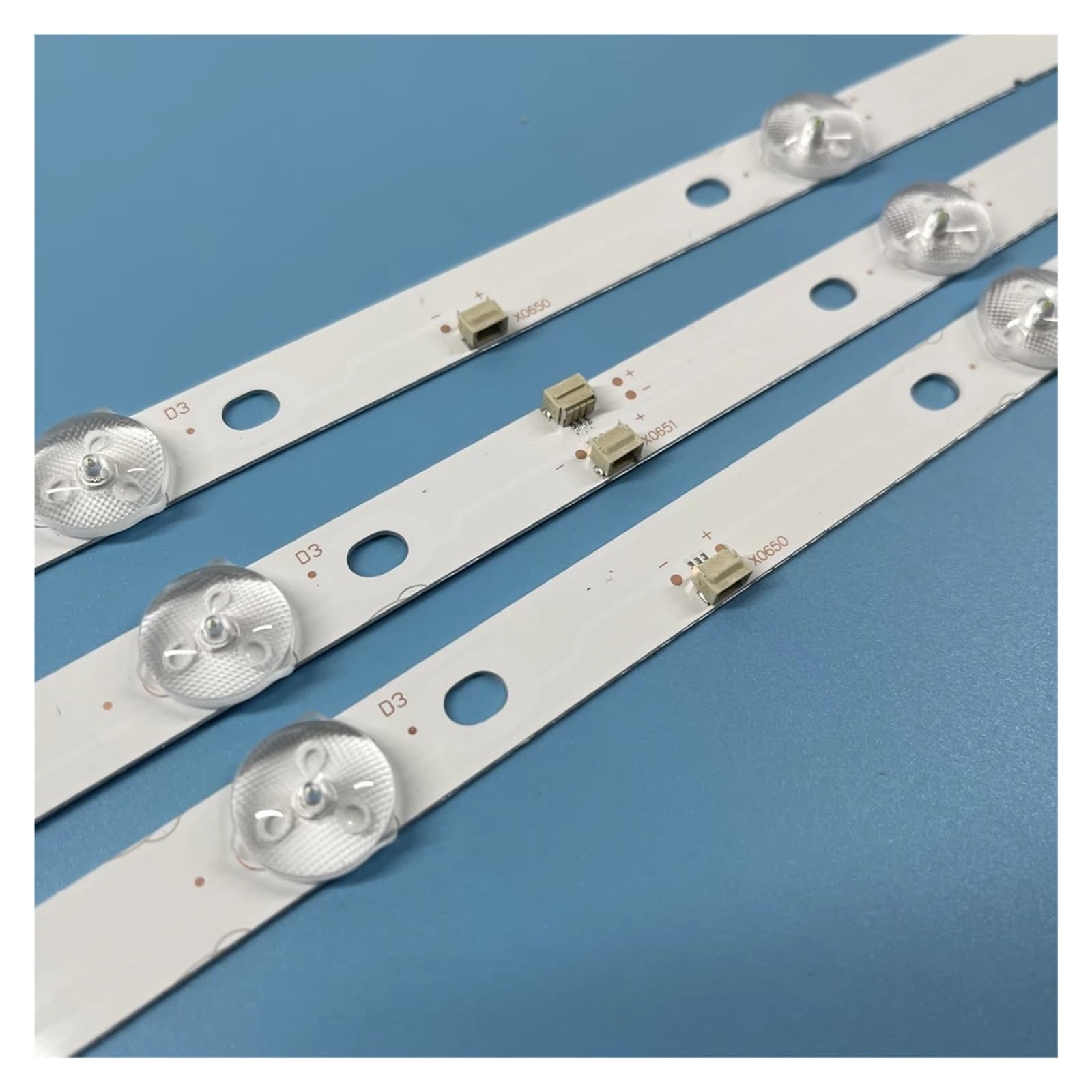 Bande de rétro-éclairage LED for JS-D-JP43DM-A81EC B82EC E43DM1000 MCPCB B-BK 43LEM-1043/FTS2C 43LEM-5043/FTS2C 43LEX-5058/FT2C