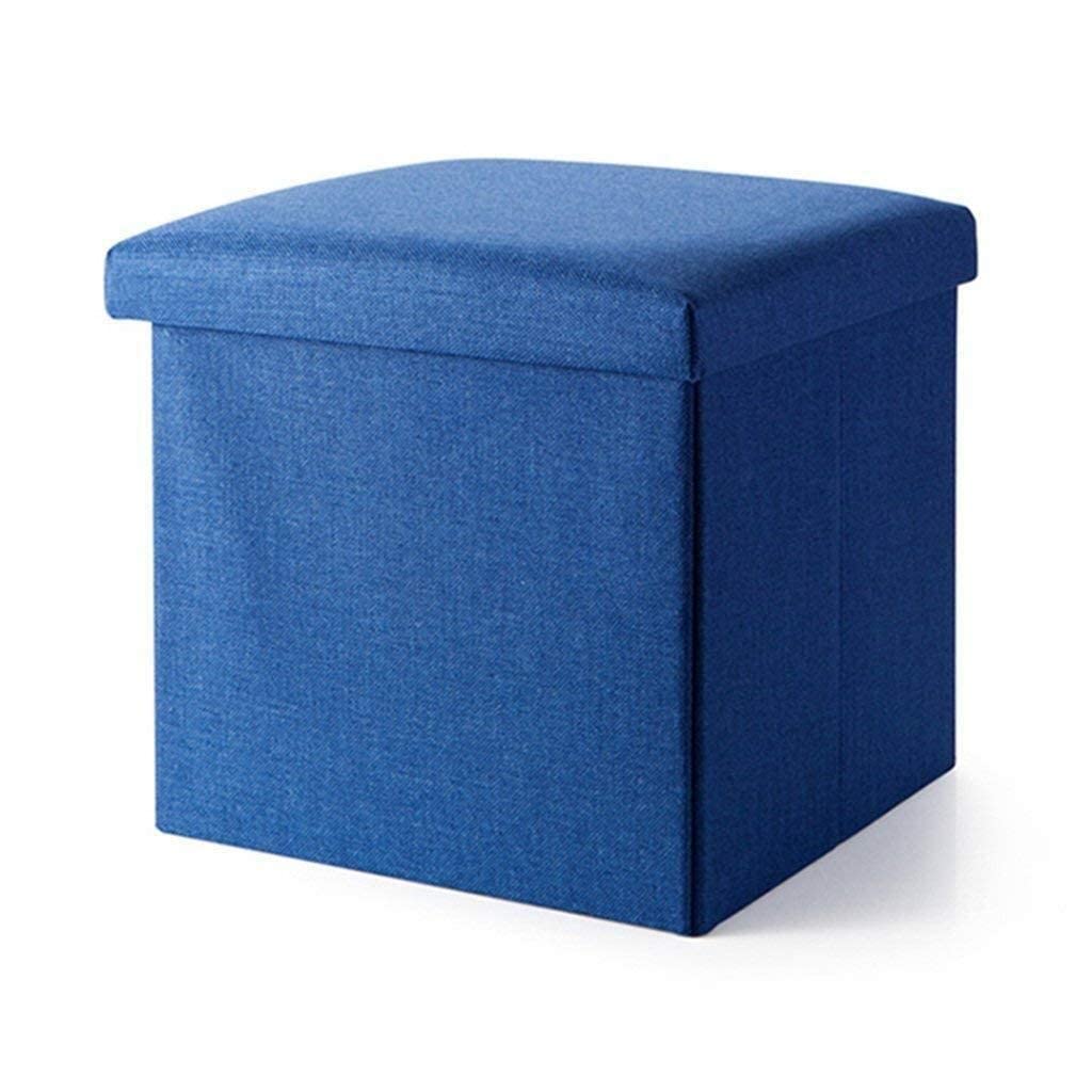 Tabouret de rangement en lin pour optimiser les petits espaces et appartements