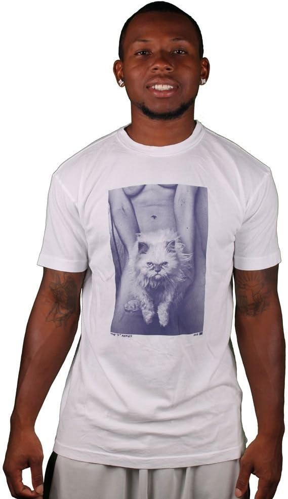 Mad Pussy White T-Shirt Size: 2XL