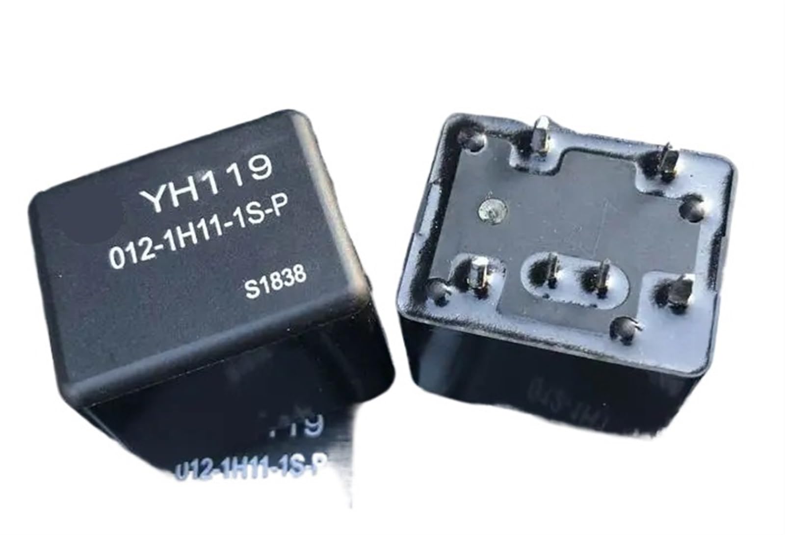 Relé 6 pines YH119 para reparar sistemas eléctricos de 12V en furgonetas y coches 7