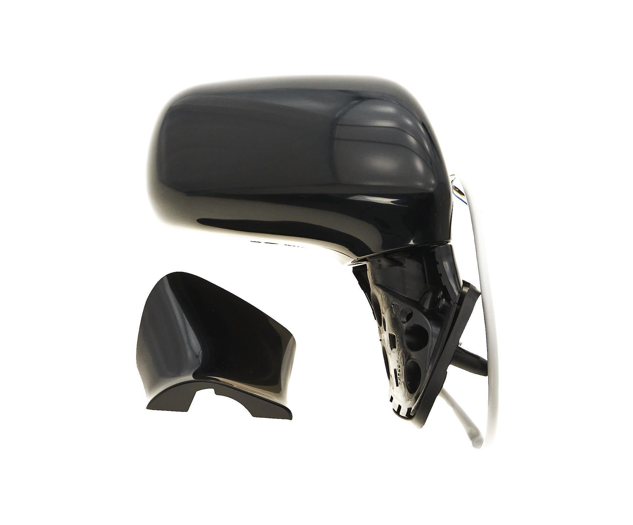 carro Espejo exterior Derecha 87910-0F040 adecuado para TOYOTA COROLLA VERSO 2004-2009 PIEZAS EDA; eléctrico; calefactado; cristal cromado; CONVEXO