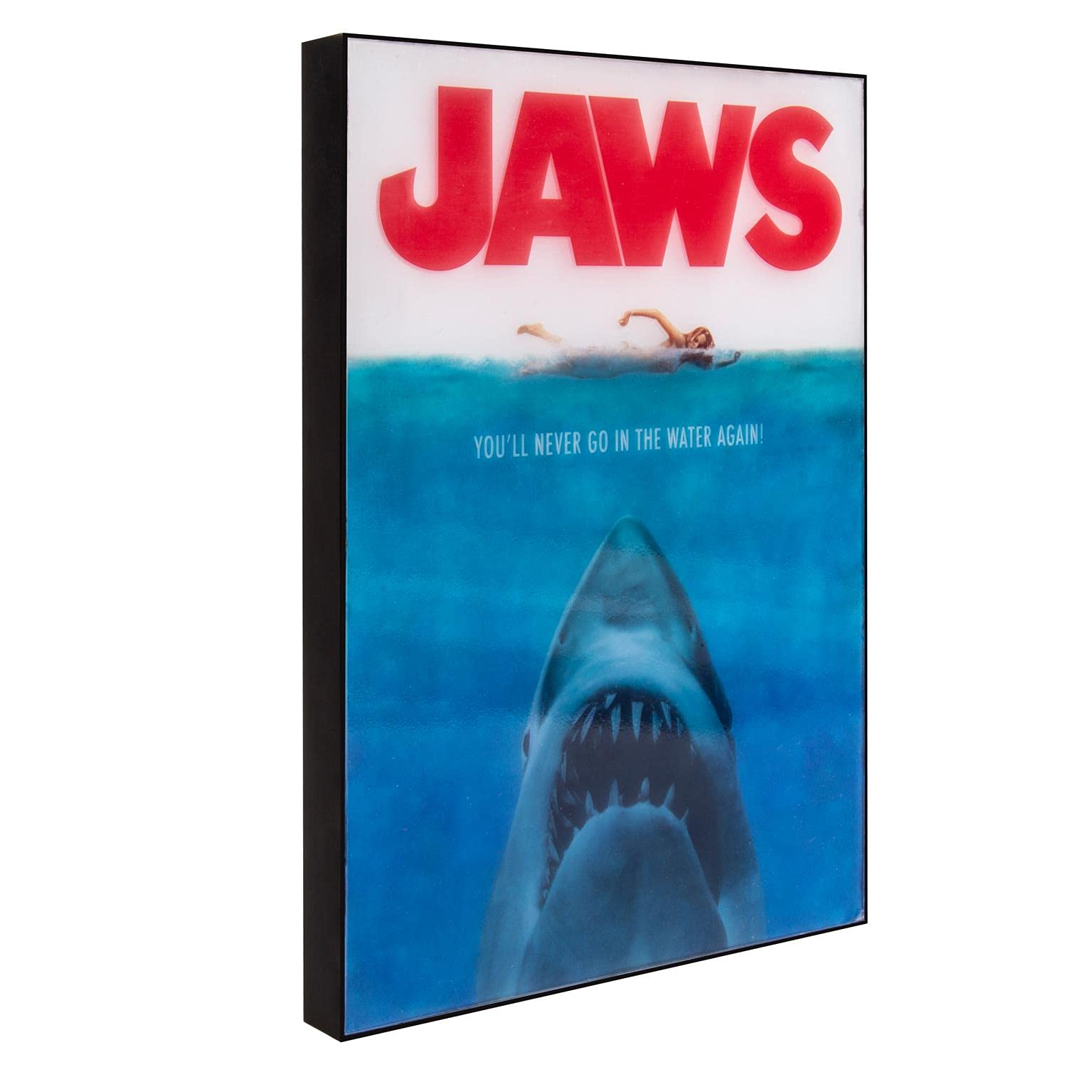 ジョーズ JAWS 映画ポスター ライトアップ PVC スタチュー 50th Fizz 