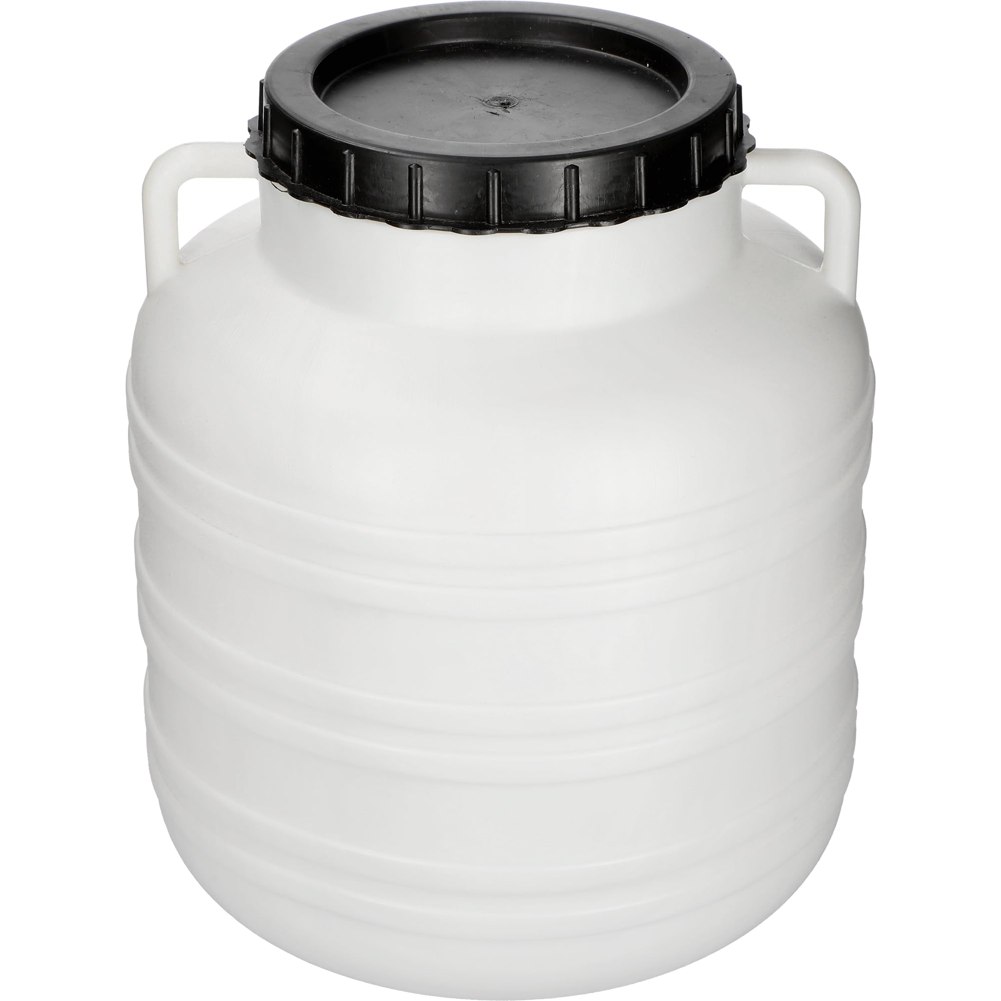 Browin 360120 20 L Barrel Drum with Handles, Light Food Container with Lid, Suitable for Cabbage