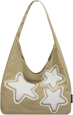 Star Tote Hobo Bag Women Handbag Large Capacity Tote Shoulder Bag Casual Crossbody Bag Gift for Women