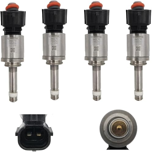 Juego de 4 inyectores de combustible FJ1193 PE01-13250C PE01-13-250CFuel para Mazda 3 CX-3 CX-5 2.0 PE01-13-250B