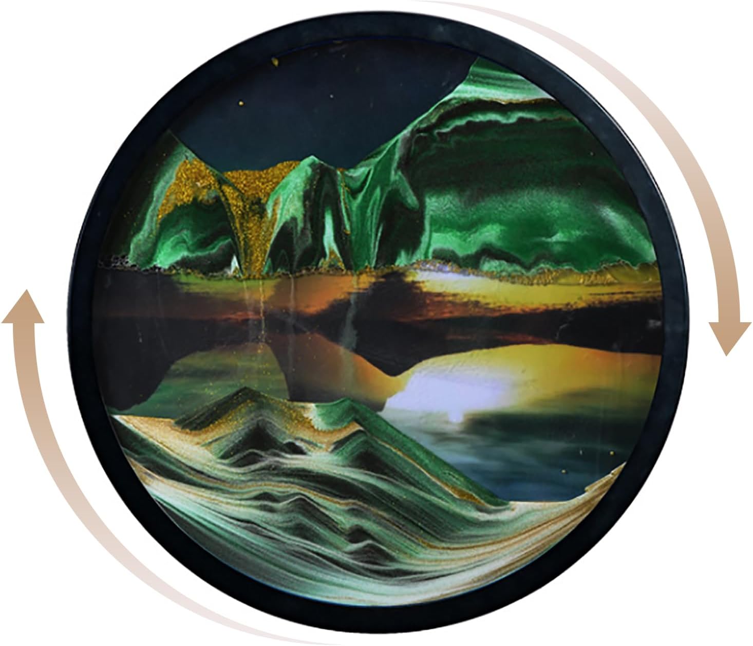 SALIKATE Moving Sand Art Picture, 3D Sand Art Motion