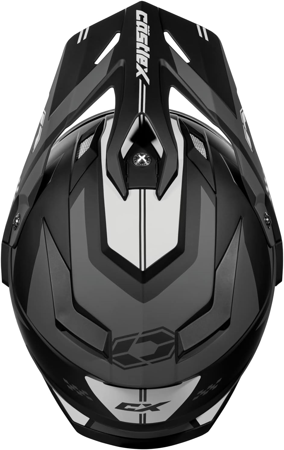 Castle X CX200 Wrath Dual Sport Helmet in Matte Charcoal, Size Small