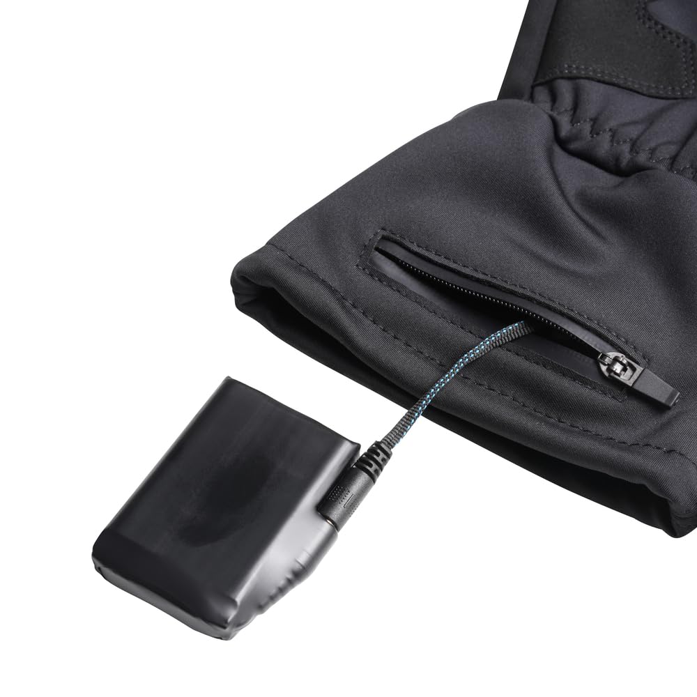 G-HEAT – Guantes calefactores Street – Mixtos – A prueba de viento – Detergente – Grip de silicona. Usos: bicicleta, desplazamientos urbanos, Enfermedad de Raynaud. Incluye 1 par de baterías y cable