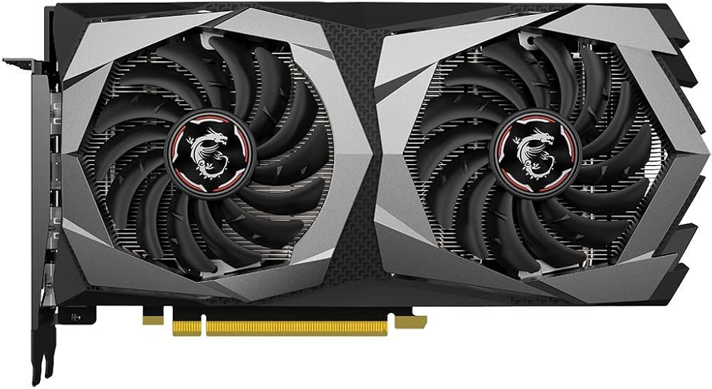 MSI Gaming GeForce GTX 1650 Super 128-Bit HDMI/DP 4GB GDRR6 HDCP Support DirectX 12 Dual Fan VR Ready OC Graphics Card thumbnail 2