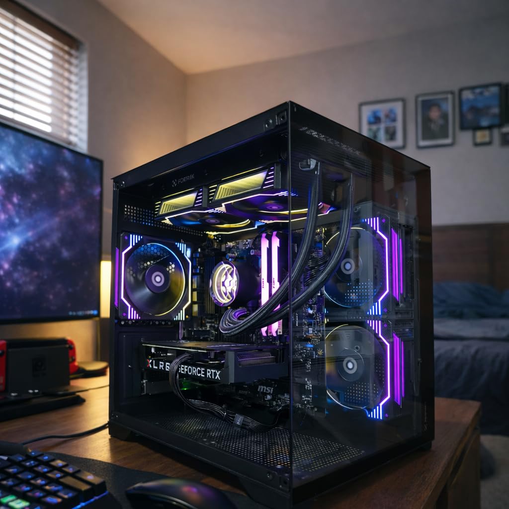 PC Gamer MESH – Ryzen 7 5700X • RTX 5060 Ti 16GB • 32GB • NVMe 1TB