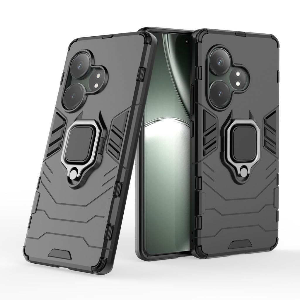 SPAZY CASE® Realme GT 6T Back Cover | Dual Layer Armor Defender Full Body Protective + PC Hybrid Kickstand Back Case for Realme GT 6T (B0D3QD8CL2) Amazon Price History, Amazon Price Tracker