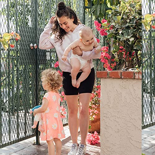 Image of GROTEEN Biker Shorts for Women with Pockets - 8'' High Waisted Tummy Control Yoga Workout Running Gym Spandex Shorts