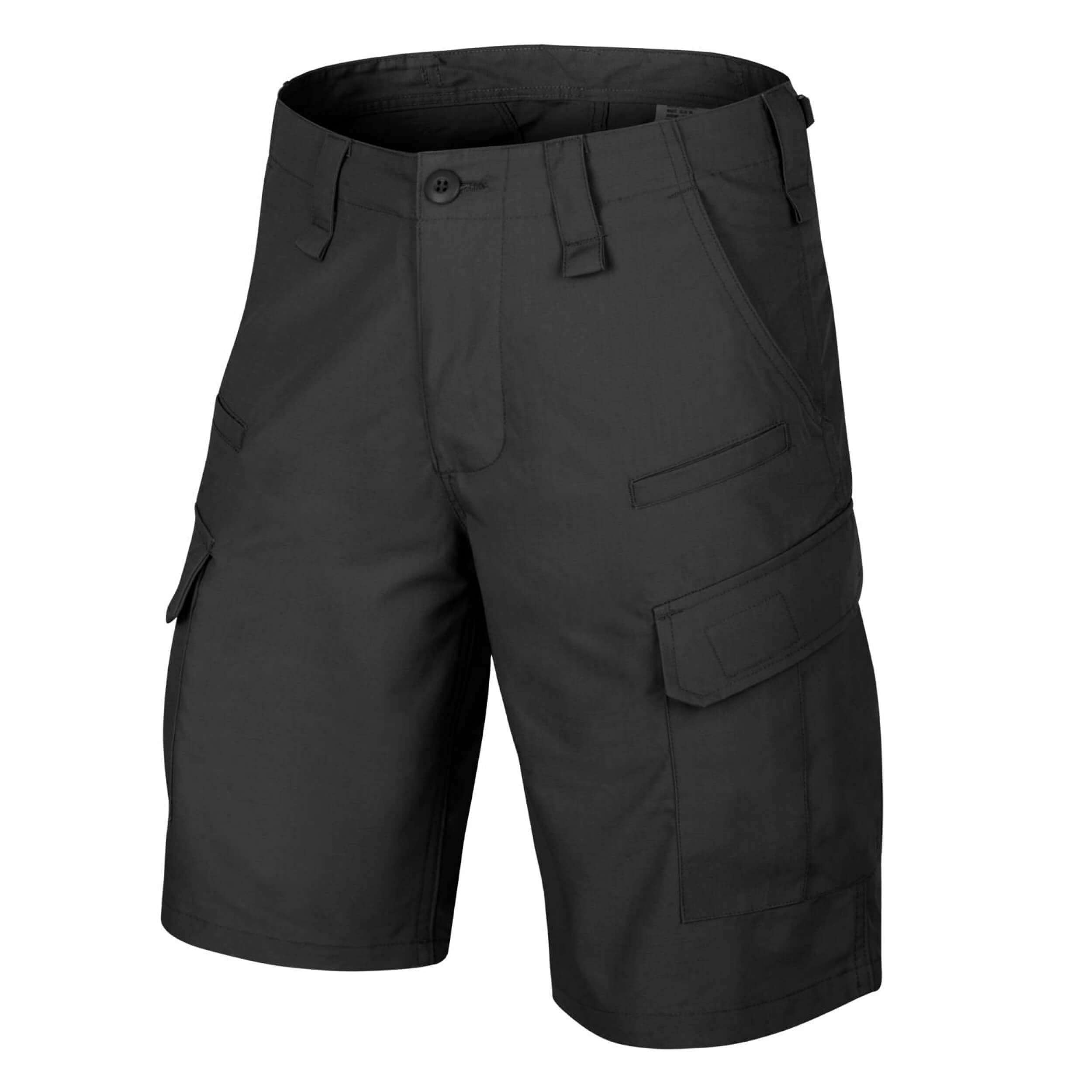Helikon-Tex Men's CPU Shorts - Polycotton Ripstop - Black CPU Shorts - Polycotton Ripstop