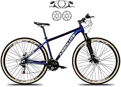 Bicicleta Aro 29 Absolute Nero 5 Alumínio 24v Freio a Disco Hidráulico(óleo) Garfo Suspensão Pneus com Faixa