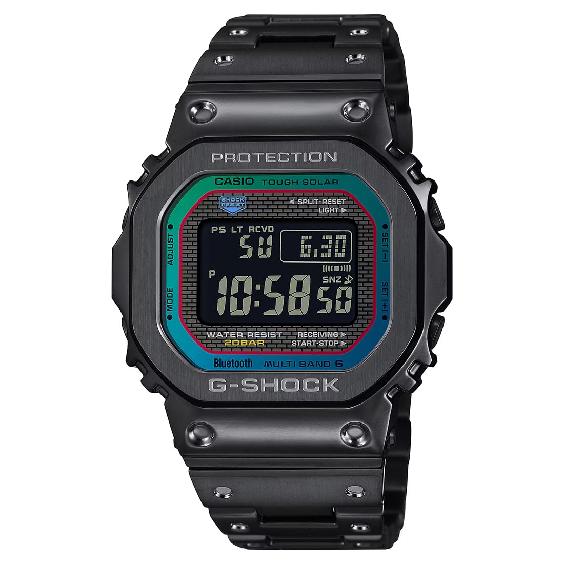 CASIO G-SHOCK GMW-B5000電波ソーラー FULL METAL - GMW-B5000 | G-SHOCK 腕時計
