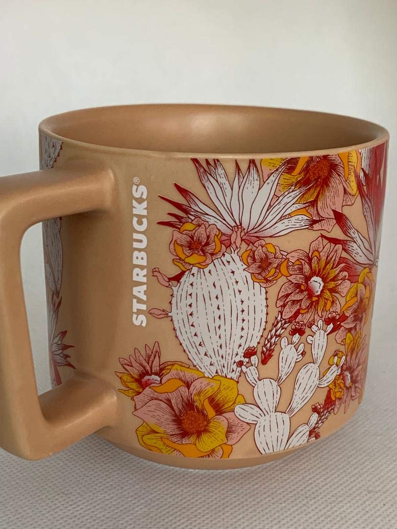 Amazon.com | Starbucks 2019 Stacking Pink Cactus Flower