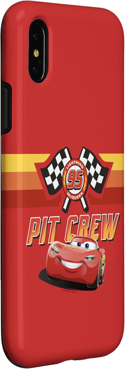 Disney Pixar Cars Two Lightning McQueen Pit Crew 95 Case for iPhone 11