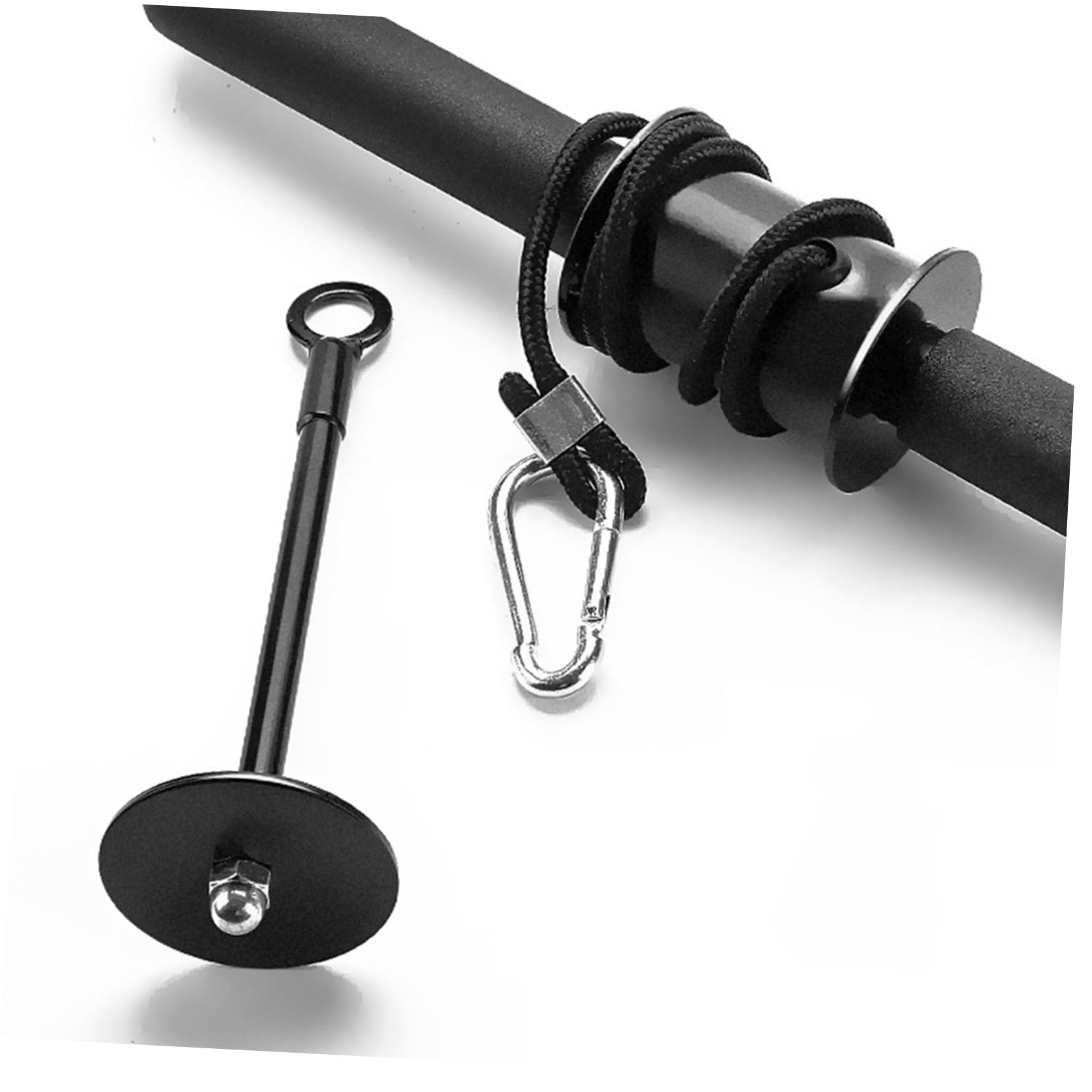 POPETPOP Dispositivo de Fuerza Capacidad de Carga Fuerte para Brazos Barra Horizontal Material de Hierro y Plástico Adecuado para Entrenamiento en Casa