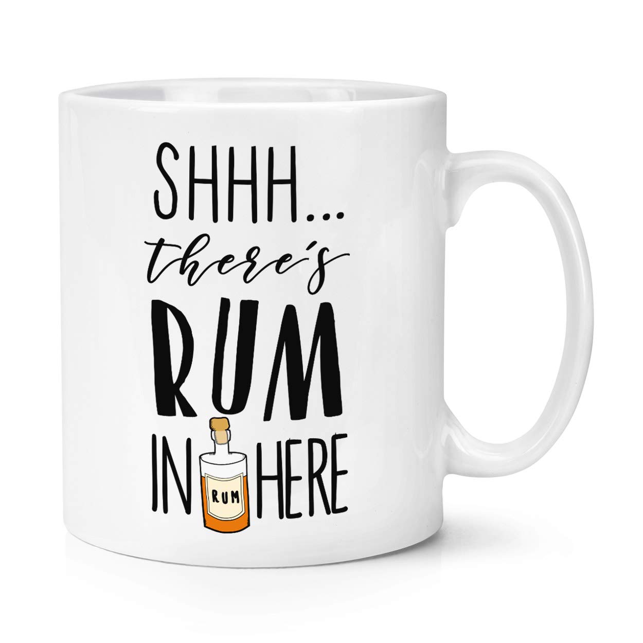 Shhh There's Rum in Here 10oz Mug Cup