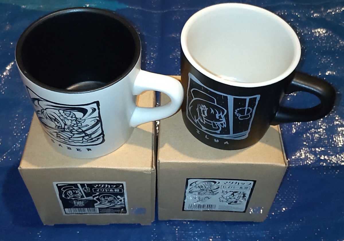 Amazon.co.jp: Fate Stay Night マグカップ セイバー＆凛 イリヤ＆桜 2