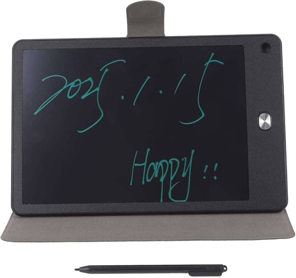 Diyeeni Tablet de Escrita LCD de 10 Polegadas, Prancheta Apagável Reutilizável Com Função de Apagamento e Bloqueio de Uma Tecla, para Escrever Rascunhos de Desenhos e Presentes para