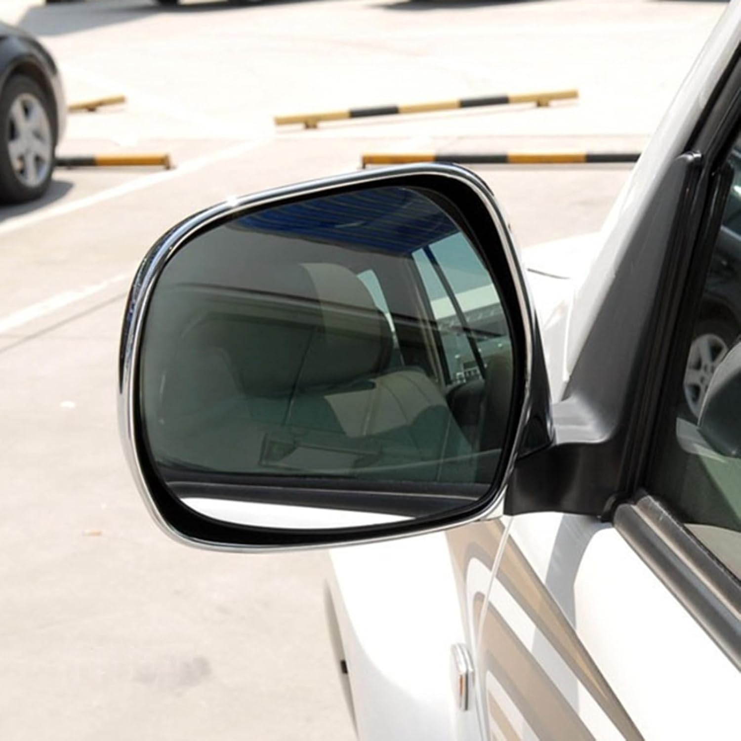 Car Exterior Rearview Mirror Lens Glasses for Toyota Hiace Trh/kdh 2005-2018, Broken Mirror Replacement,Left-Heated