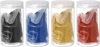 uxcell Iron Oxide Powder 400g 4 Packs of Iron Oxide Pigment, 4 Colors, 1...