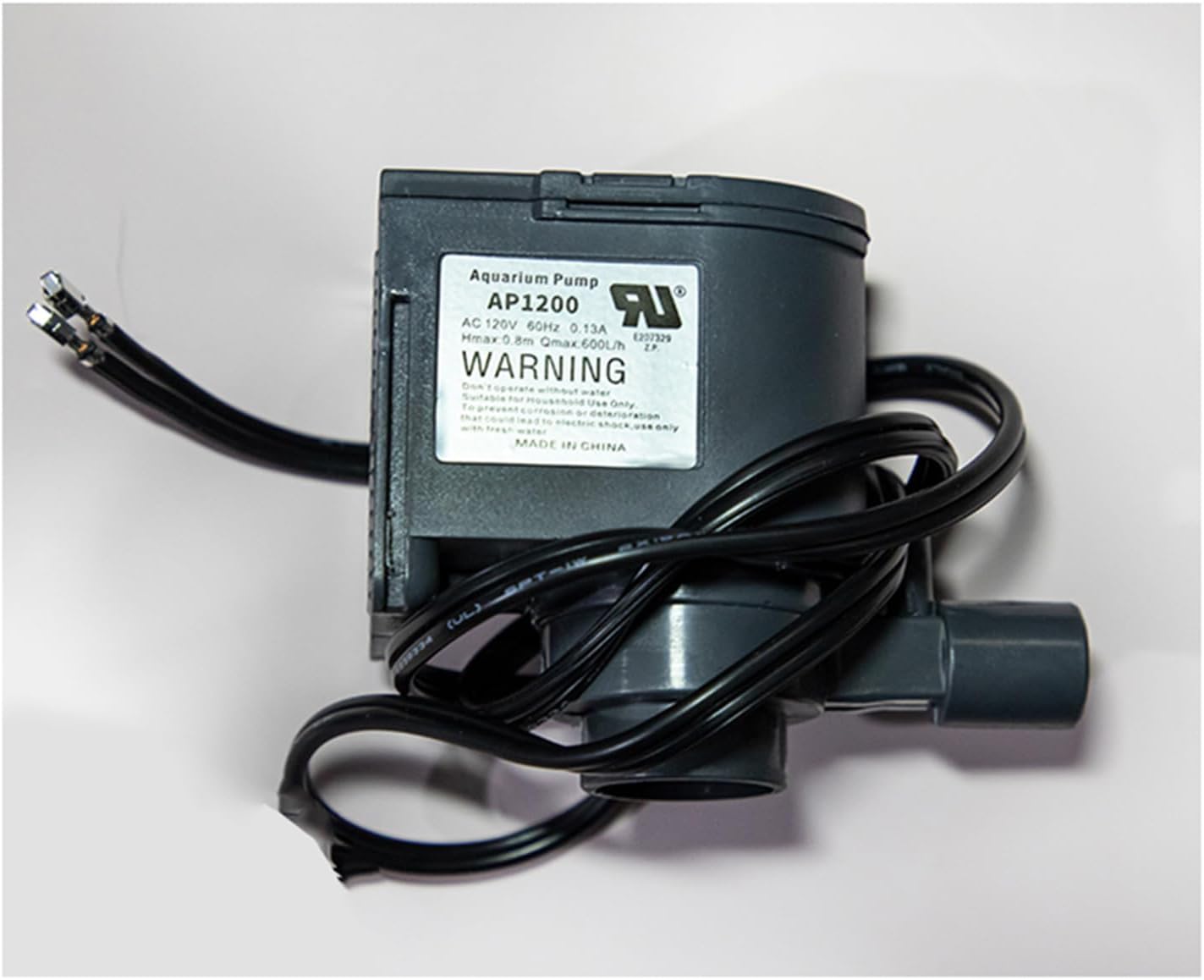 Ice Machine Water Pump AP1200, Specialized 120V 60HZ 0.13A Aquarium Pump Commercial Large Flow Water Ice Machine Compatible with HZB-30F,HZB-45,HZB-120