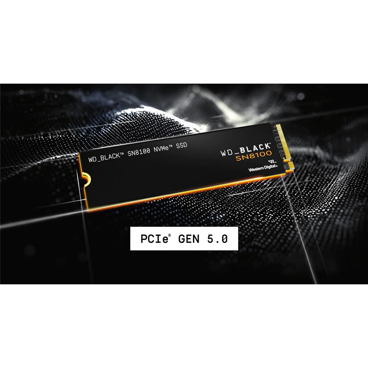 WD Sandisk SN8100 NVMe SSD negro de 2 TB