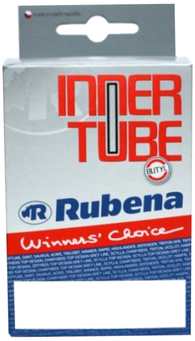 Rubena/Mitas Unisex Adult Rubena Bicycle Schrader Valve Tube (Black, 10 x 1.75-2.00) Schrader Valve Tube (black, 10 X 1.75-2.00) - Black, 10 x 1,75 x 2