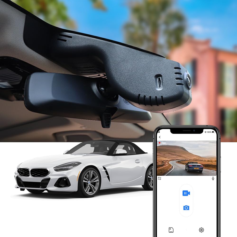 Amazon.com: Fitcamx 4K Dash Cam Suitable for BMW Z4 2019 2020 2021 2022 ...
