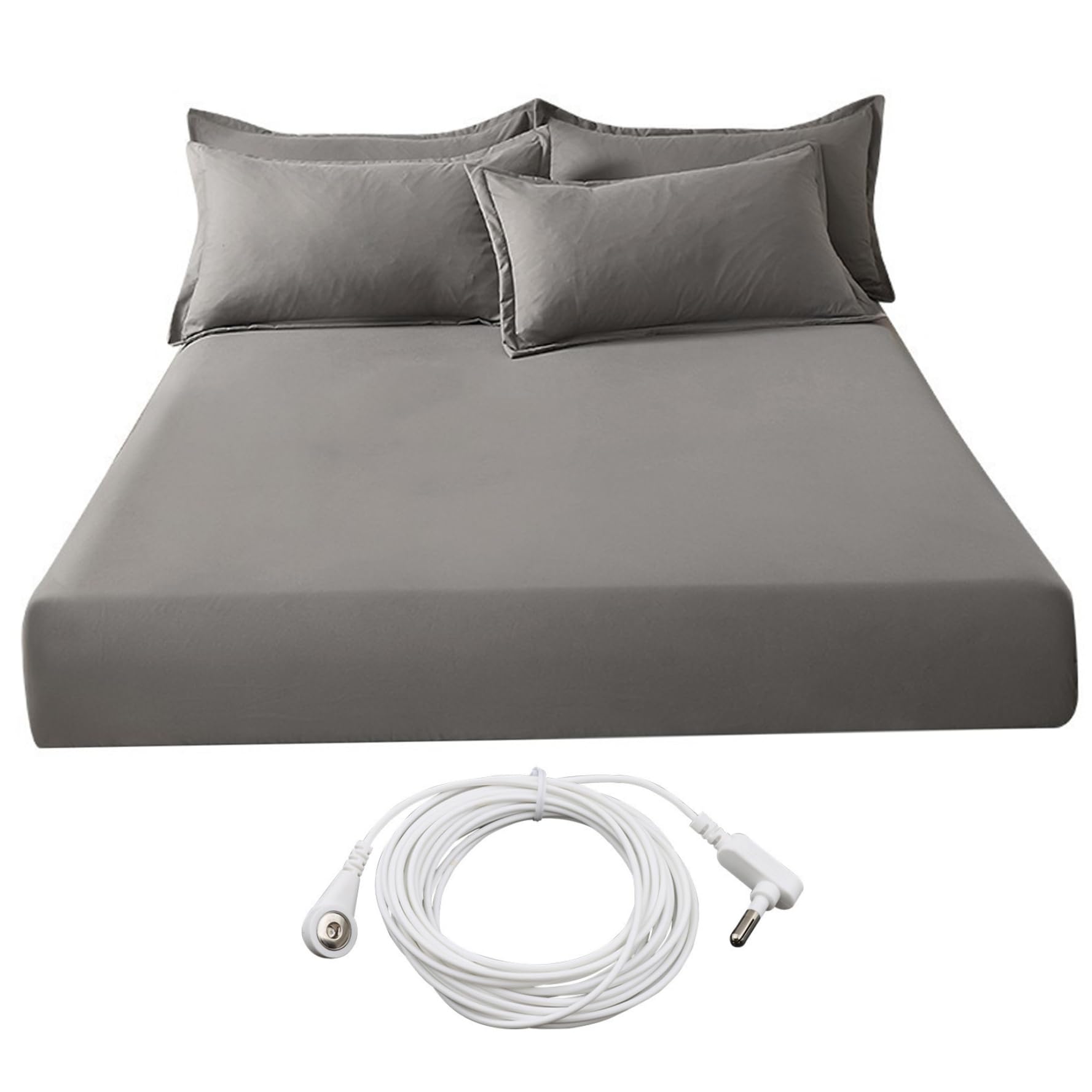 Drap-Housse de Mise à la Terre lavable : éliminez le stress électrostatique du lit