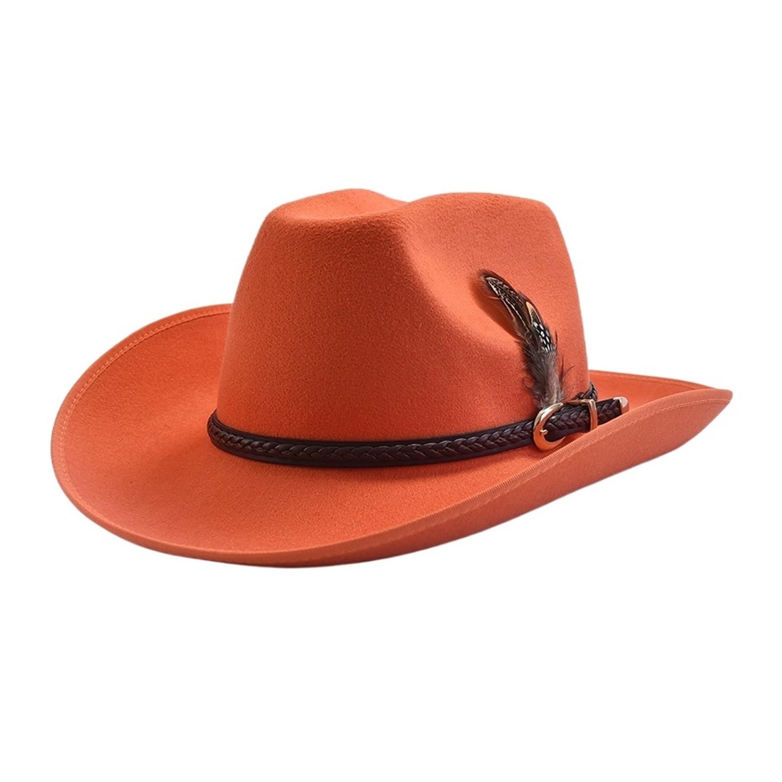 Sombrero Cowboy Sombreros Fedora, sombreros vintage de caballero, vaquera, jazz, gorras iglesia ala ancha Retro