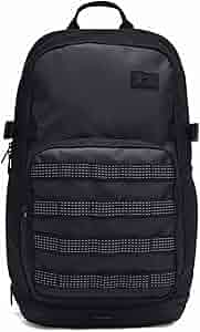 Under Armour ブラックバックパック IRON PARADISE UA Hustle 6.0 Team Backpack