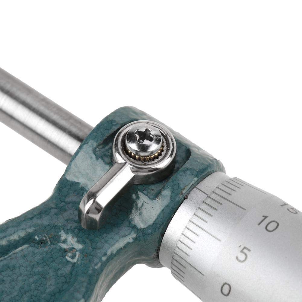 Bügelmessschraube 0-100 mm Bereich Messschraube 0.01mm Auflösung Mikrometer Mikrometerschraube Metrischer Außen Bremssattel, bügelmessschraube
