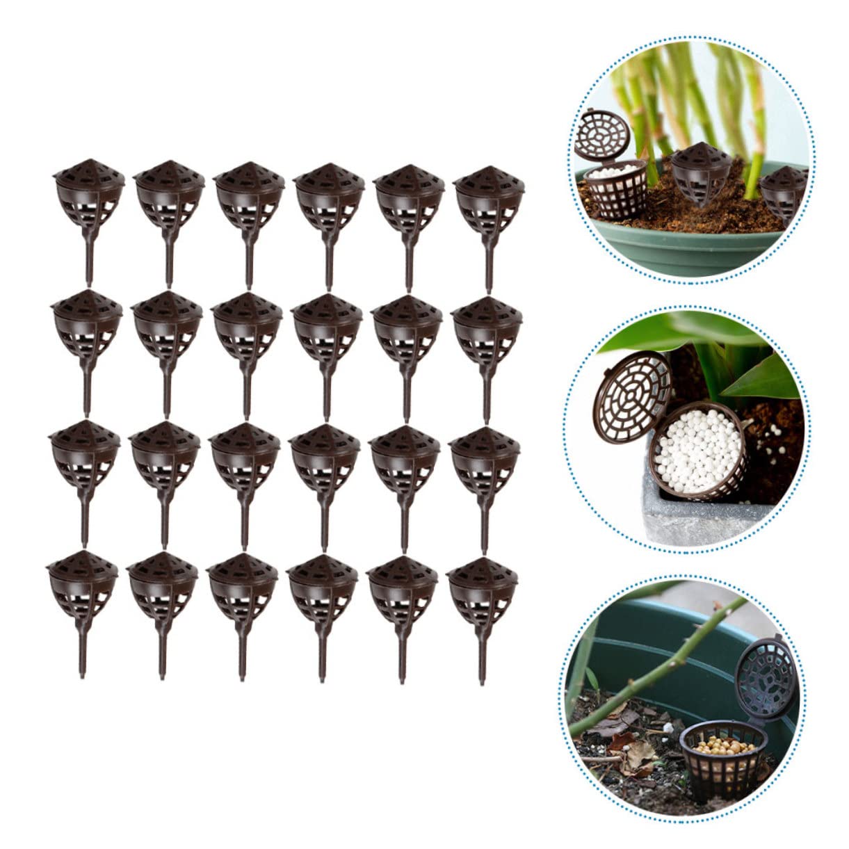 YARNOW 2 Set Scatola Di Fertilizzante Di Bollitore Giardinaggio Fornisce Fertilizzante Piante Concime Liquido Contenitore Per Fertilizzanti Da Giardinaggio Plastica 100 Pezzi * 2
