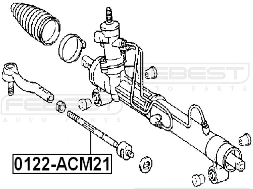 Amazon.com: 45503-49105/4550349105 - Axial Joint For Toyota 