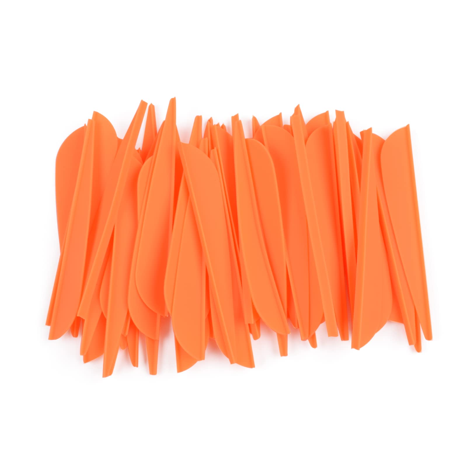 50 Plumes En TPU 7,6 Cm – Pour Flèches DIY, Tir à L'arc, Chasse, Poids 0,3 G Pièce