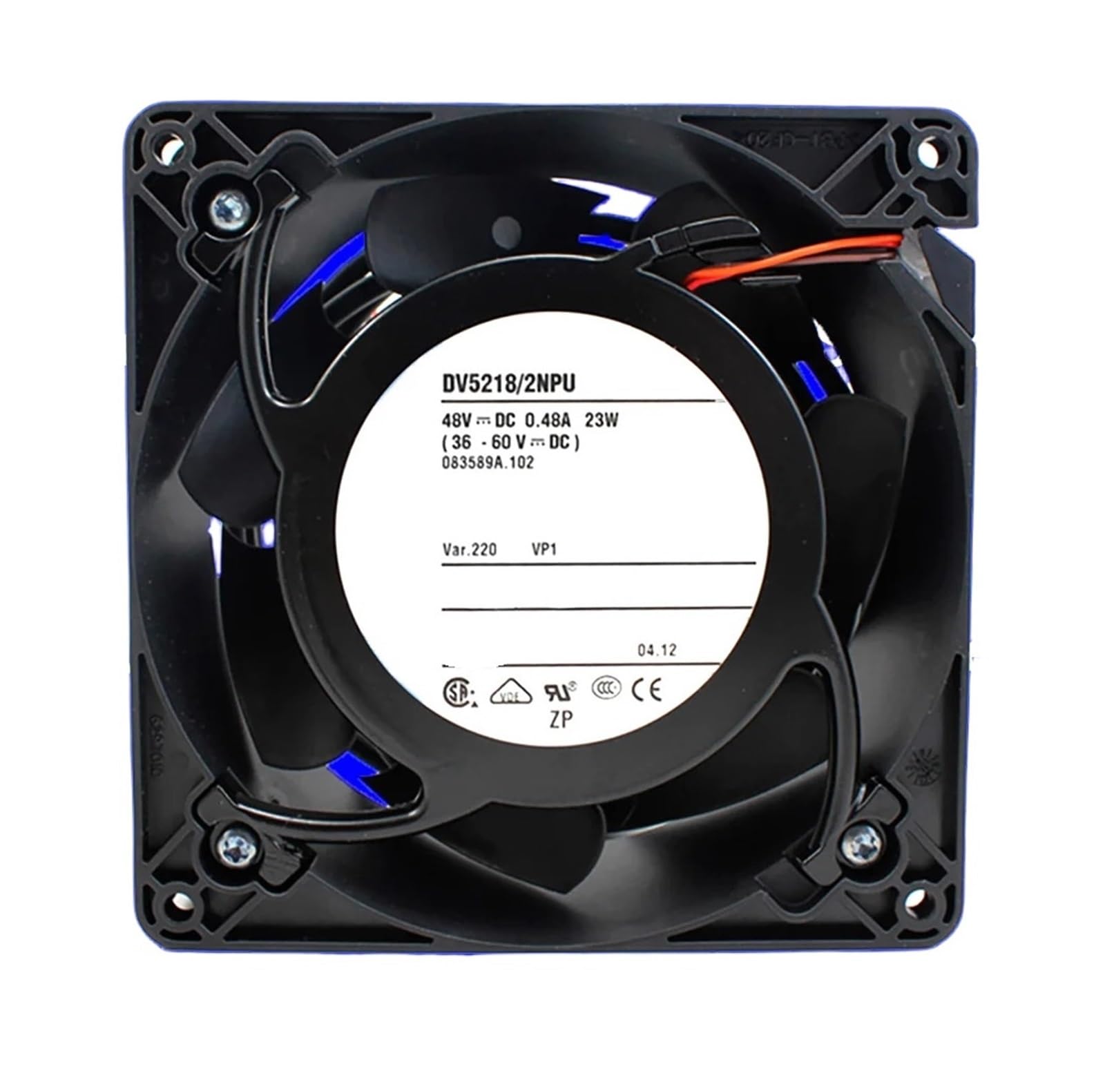 YUSKICCNE DV5218/2NPU 48V 23.5W 12.7CM 12738 IP54 Waterproof Cooling Fan