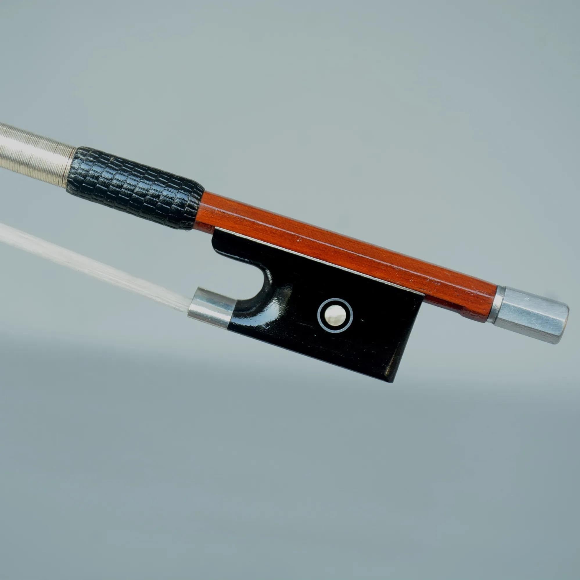 Geigenbogen zum Spielen 4/4 Violinbogen Silber Einzigartige Schmiedekunst