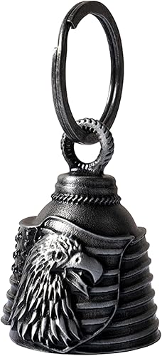 Miniatura 5 de Campana de motocicleta para motociclista para hombres y mujeres, campana de ángel con colgador de campana, accesorios de motocicleta