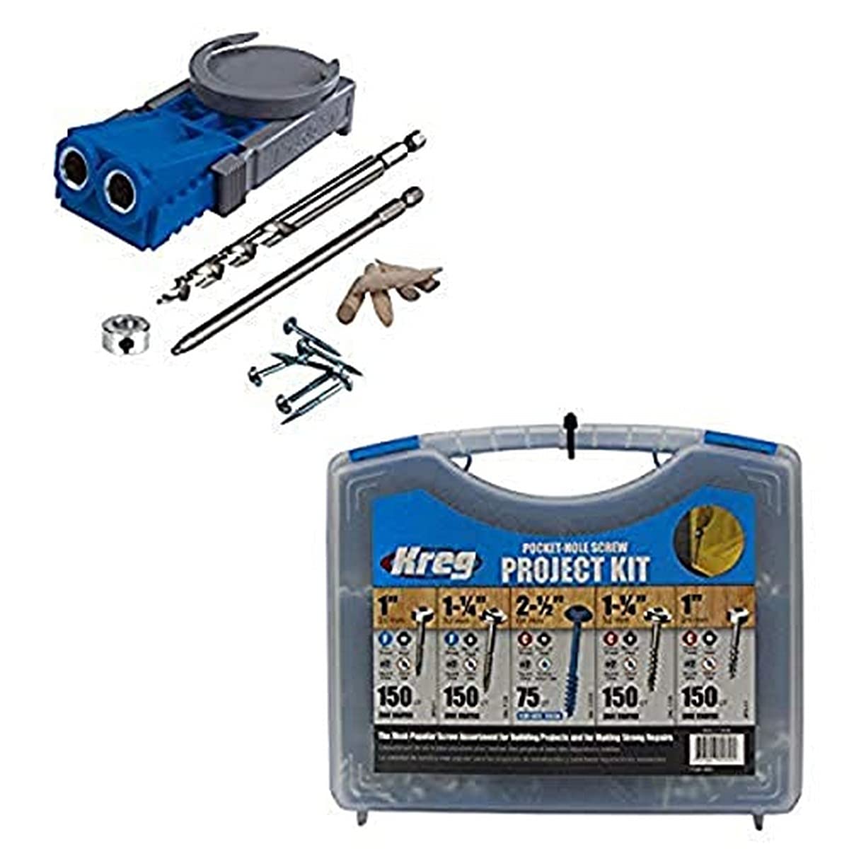 Buy Kreg R3 Jr. Pocket Hole Jig System with SK03 PocketHole Screw Kit