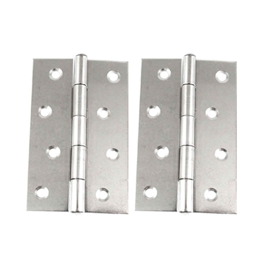 Aexit Door Cabinet Clothes Hangers 2 Pcs 300 Degree Silver Tone Children's Clothes Hangers Butt Hinge